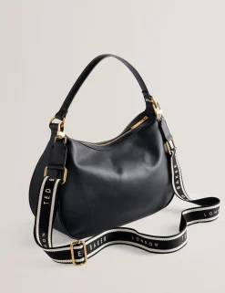 New Lobster Limited Schultertaschen<Hobo-Tasche aus Leder mit Gurtband