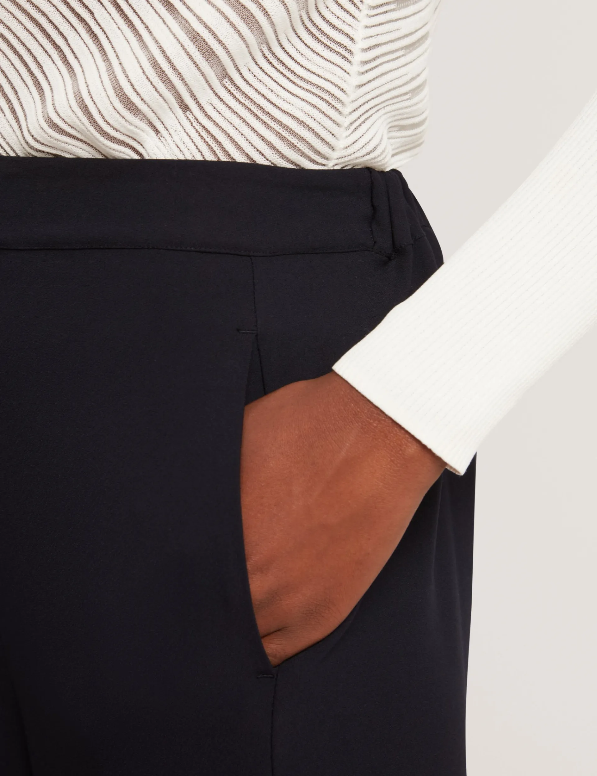 New Lobster Limited Hosen & Shorts<Hochtaillierte Schlupfhose mit weitem Bein