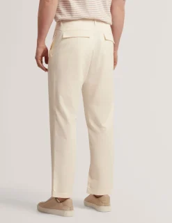 New Lobster Limited Hosen & Chinos|Der Weihnachtsladen<Hose aus geradem Baumwoll-Leinen-Twill