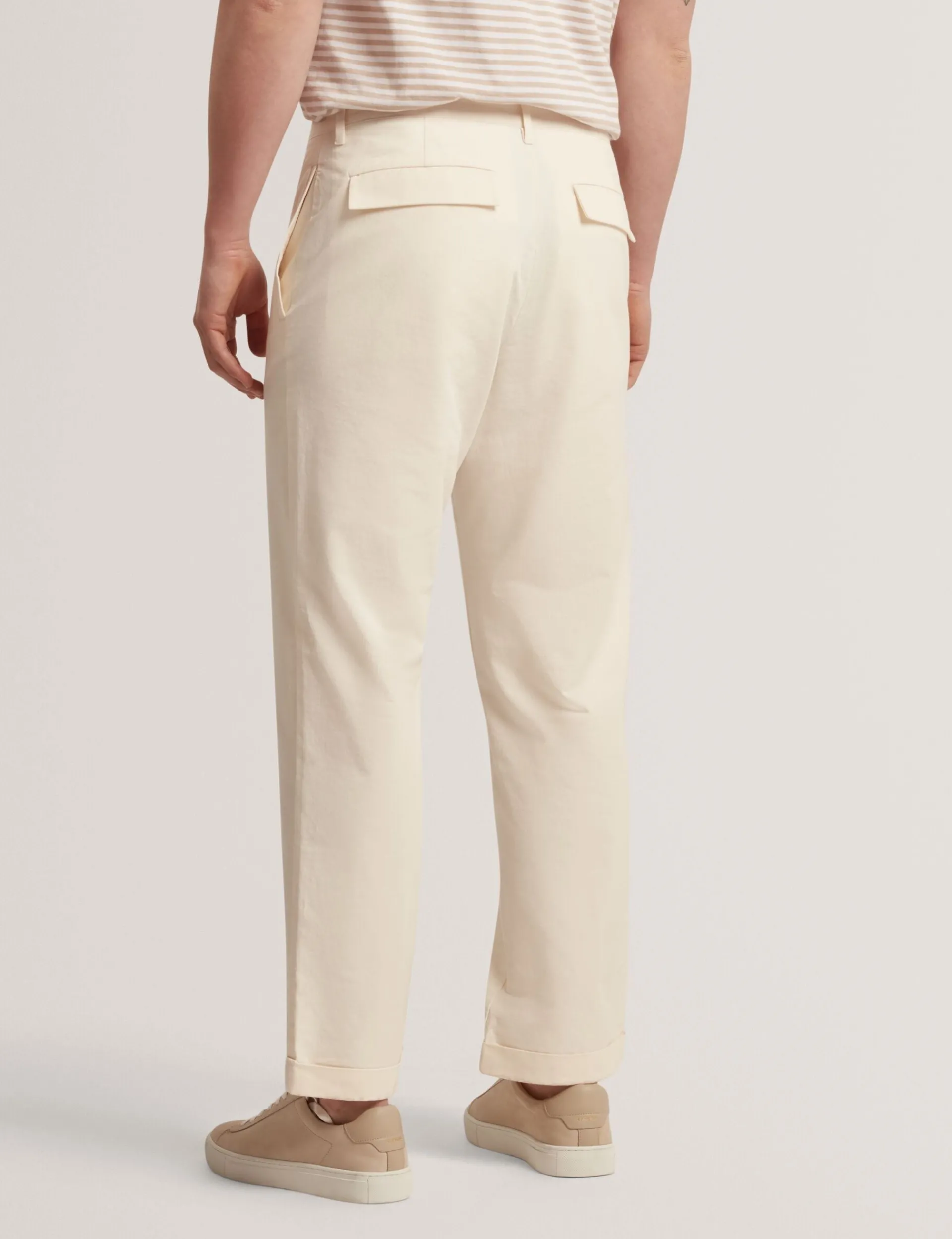 New Lobster Limited Hosen & Chinos|Der Weihnachtsladen<Hose aus geradem Baumwoll-Leinen-Twill
