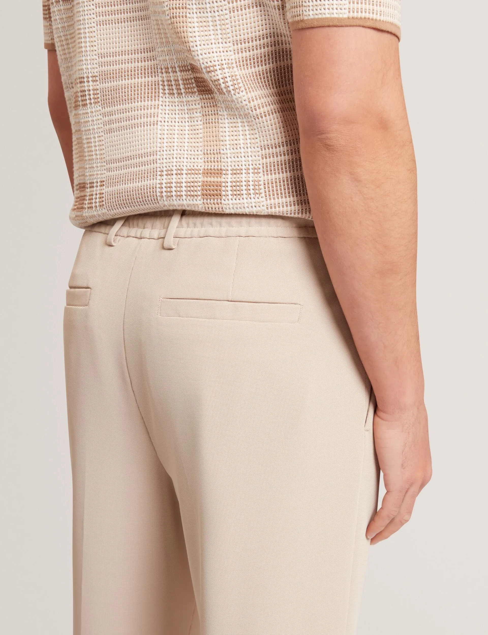 New Lobster Limited Hosen & Chinos<Hose mit Waffelstruktur und schmal zulaufendem Bein