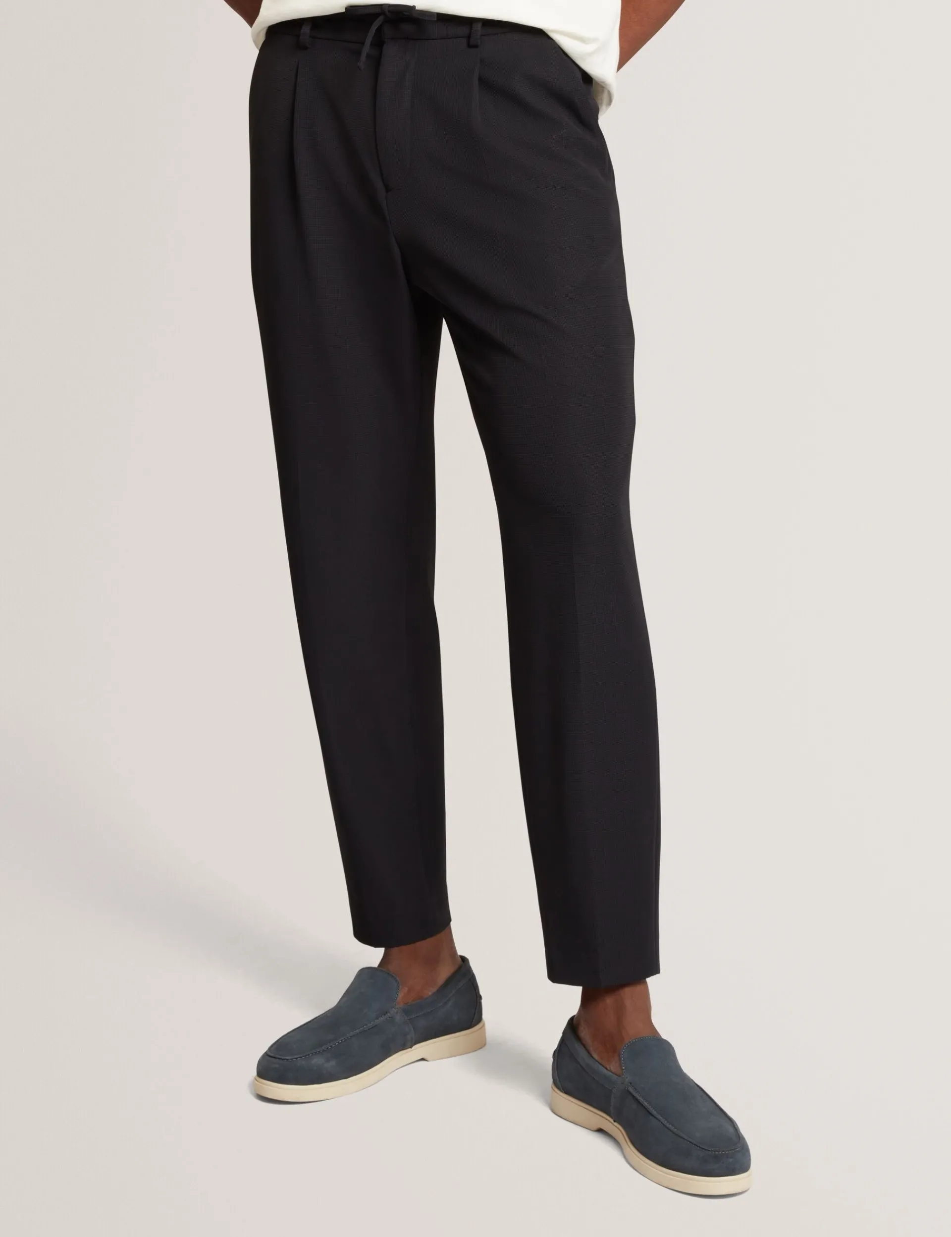 New Lobster Limited Hosen & Chinos<Hose mit Waffelstruktur und schmal zulaufendem Bein