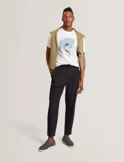New Lobster Limited Hosen & Chinos<Hose mit Waffelstruktur und schmal zulaufendem Bein