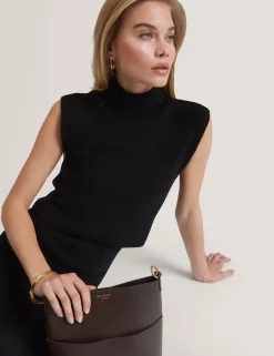 New Lobster Limited Kleider|Arbeitskleidung<2-in-1 ärmelloses Strick-Midikleid mit Tanktop