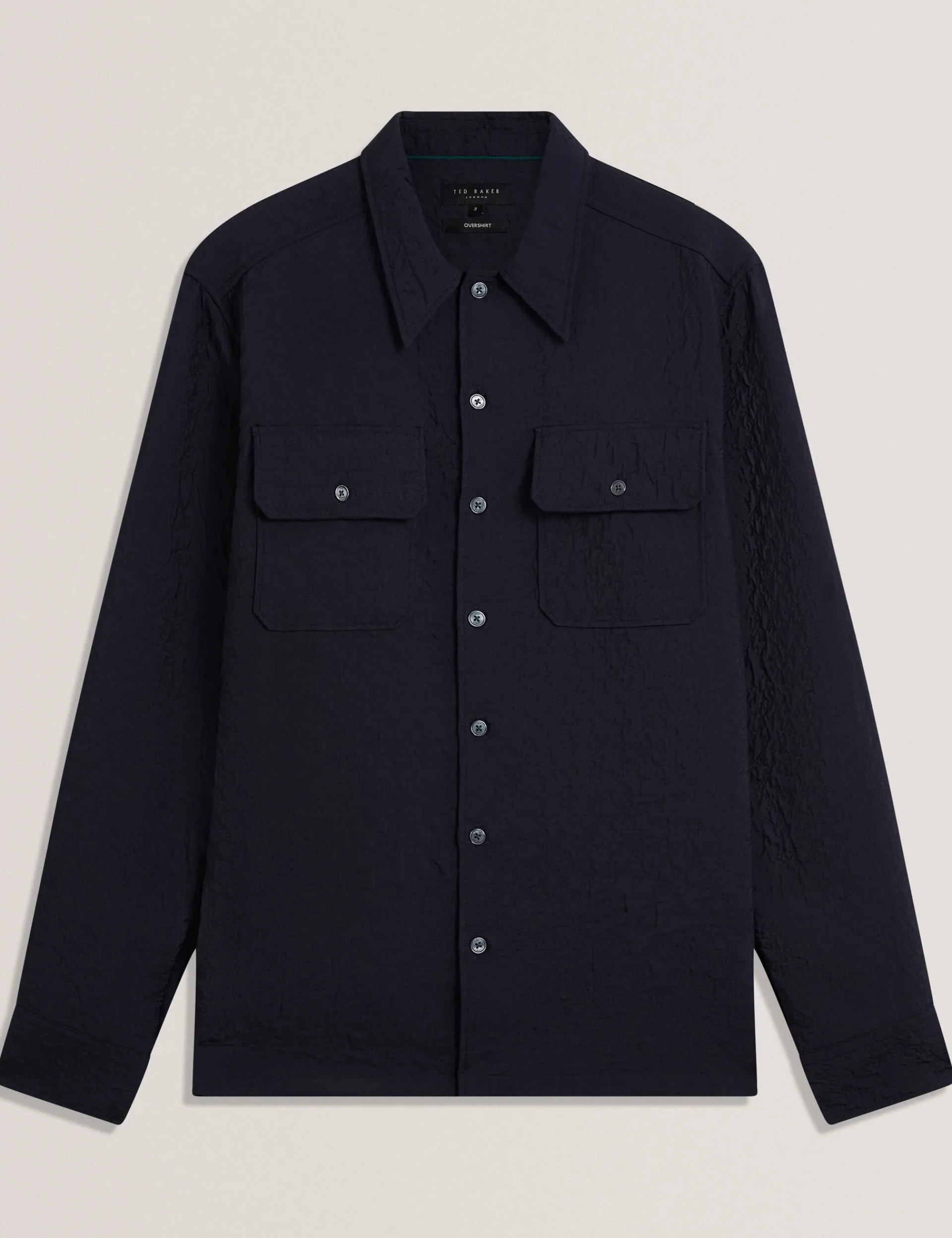 New Lobster Limited Breezy Blues Bearbeiten|Shirts<Jacquard-Textur-Knopfleiste