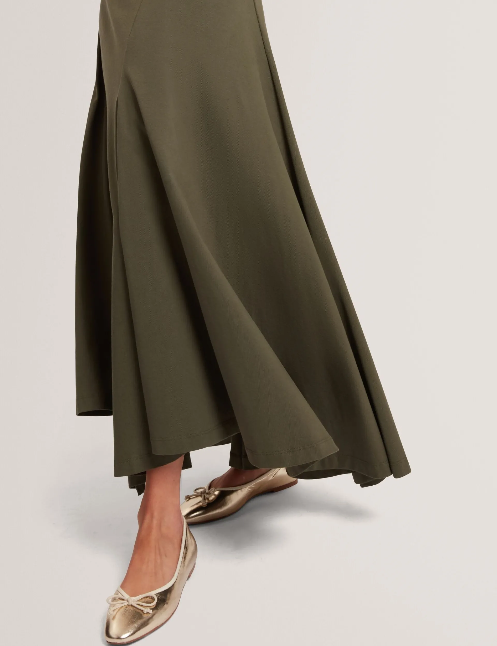 New Lobster Limited Kleider<Jersey-Midikleid mit Einsätzen und kurzen Ärmeln