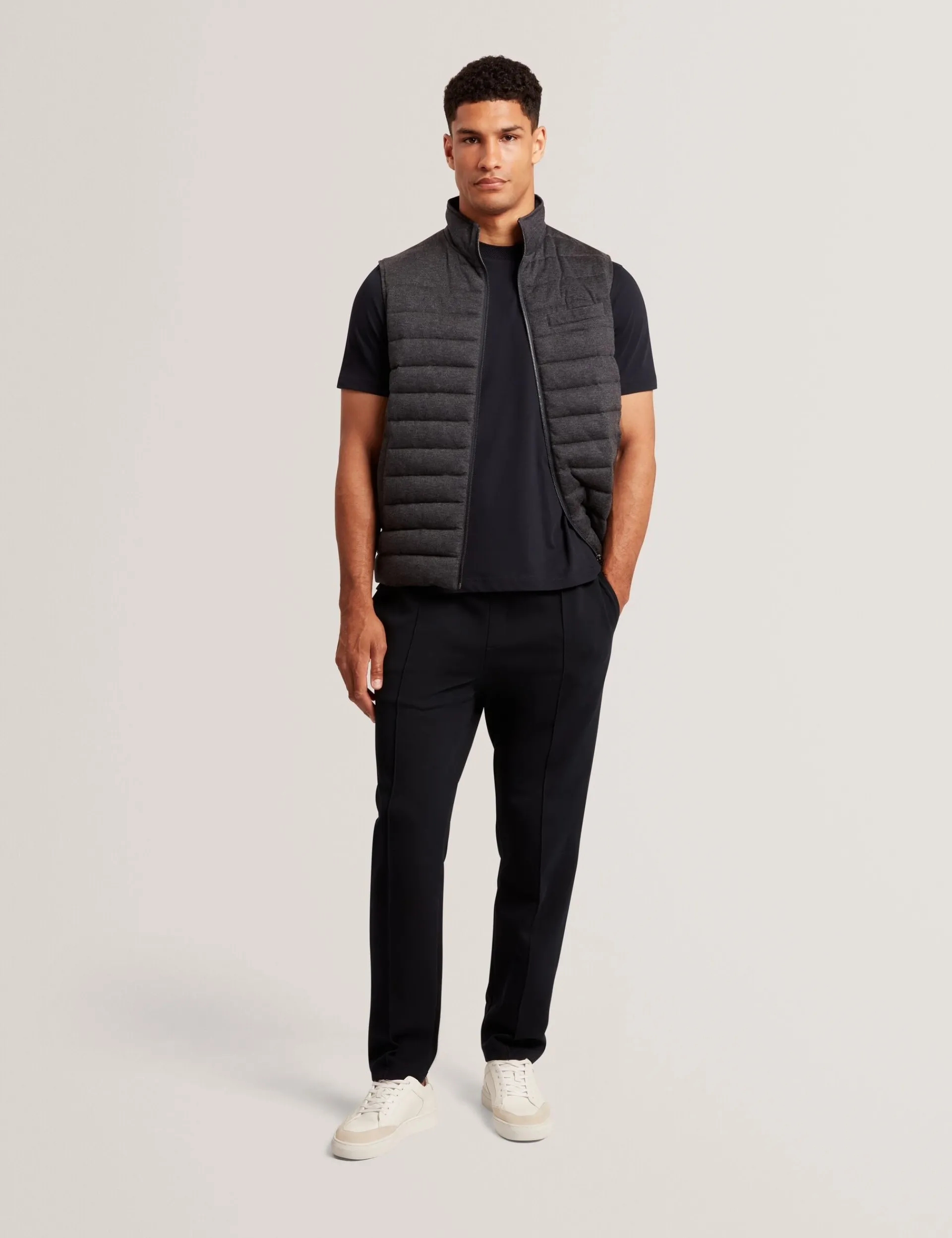 New Lobster Limited Breezy Blues Bearbeiten|Hosen & Chinos<Jogginghose aus Stretch-Baumwolle mit geradem Bein zum Hineinschlüpfen
