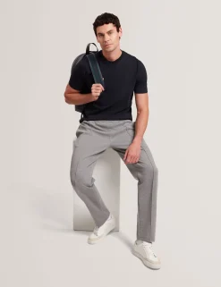 New Lobster Limited Breezy Blues Bearbeiten|Hosen & Chinos<Jogginghose aus Stretch-Baumwolle mit geradem Bein zum Hineinschlüpfen