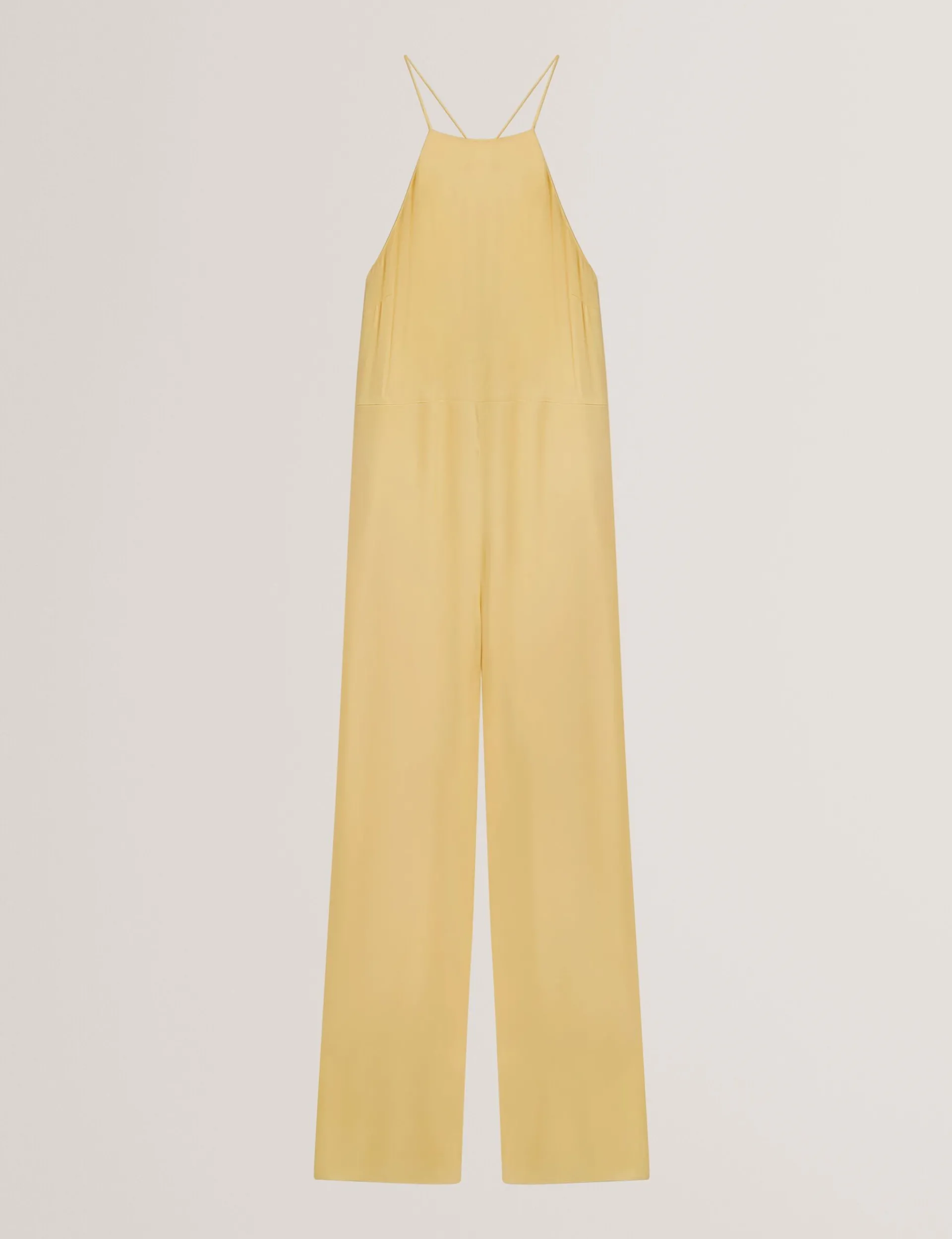 New Lobster Limited Jumpsuits & Playsuits|Festliche Kleidung<Jumpsuit mit Neckholder und Gürtel, weitem Bein