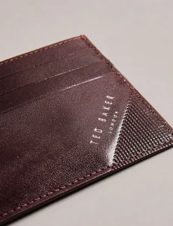 New Lobster Limited Arbeitskleidung|Sämtliches Zubehör<Kartenhalter aus kontrastierendem Leder mit geprägten Ecken