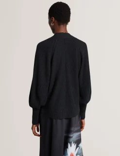Damen New Lobster Limited Oberteile & Blusen|Luxusgeschenke Für Damen<Kastenförmiger Strickcardigan aus Merinowolle mit V-Ausschnitt
