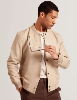Herren New Lobster Limited Luxusgeschenke Für Herren|Mäntel Und Jacken<Klassische Bomberjacke aus farbenem Leder