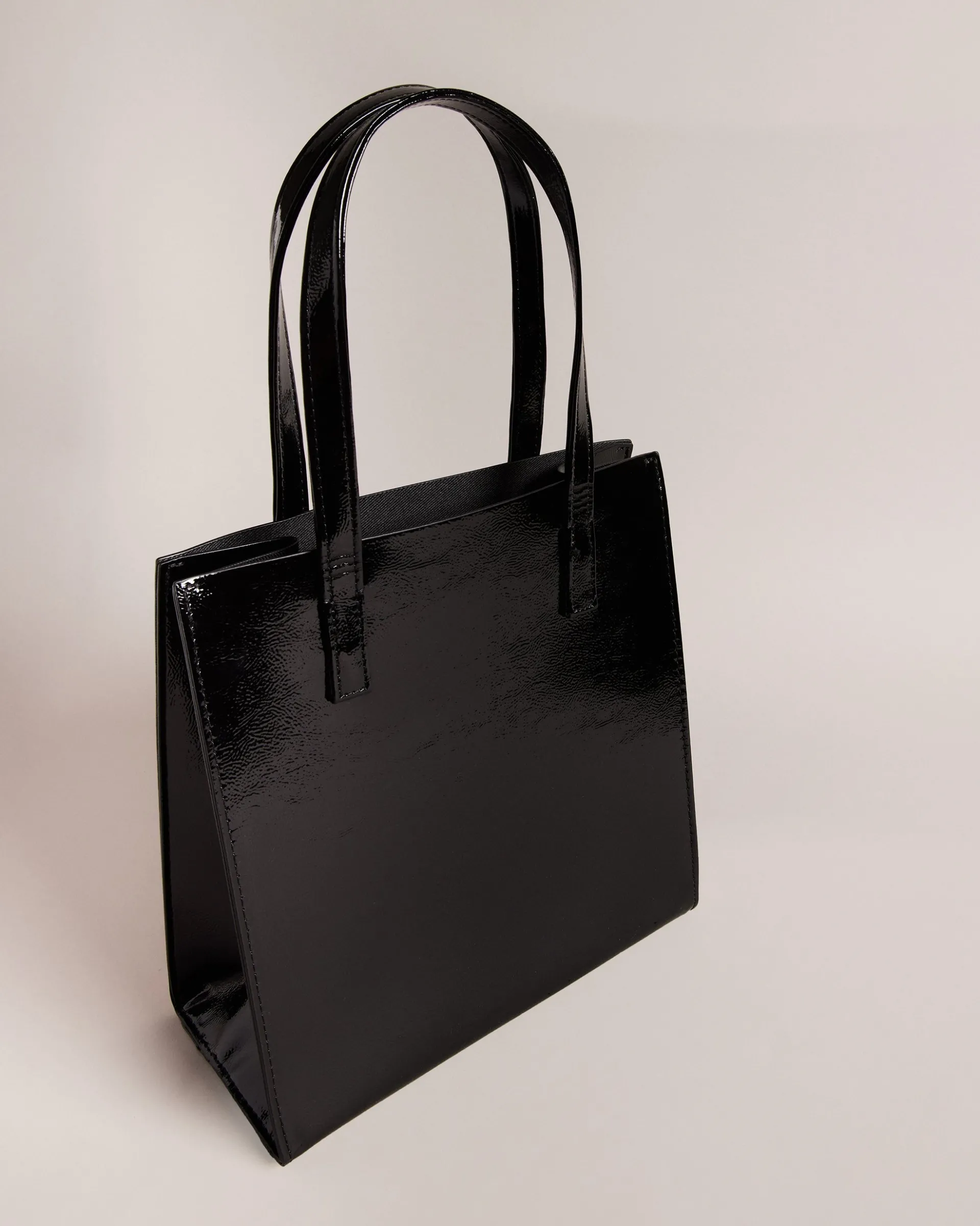 New Lobster Limited Tragetaschen|Icon & Signature Taschen<Kleine Tragetasche mit Crinkle-Textur und Icon-Motiv