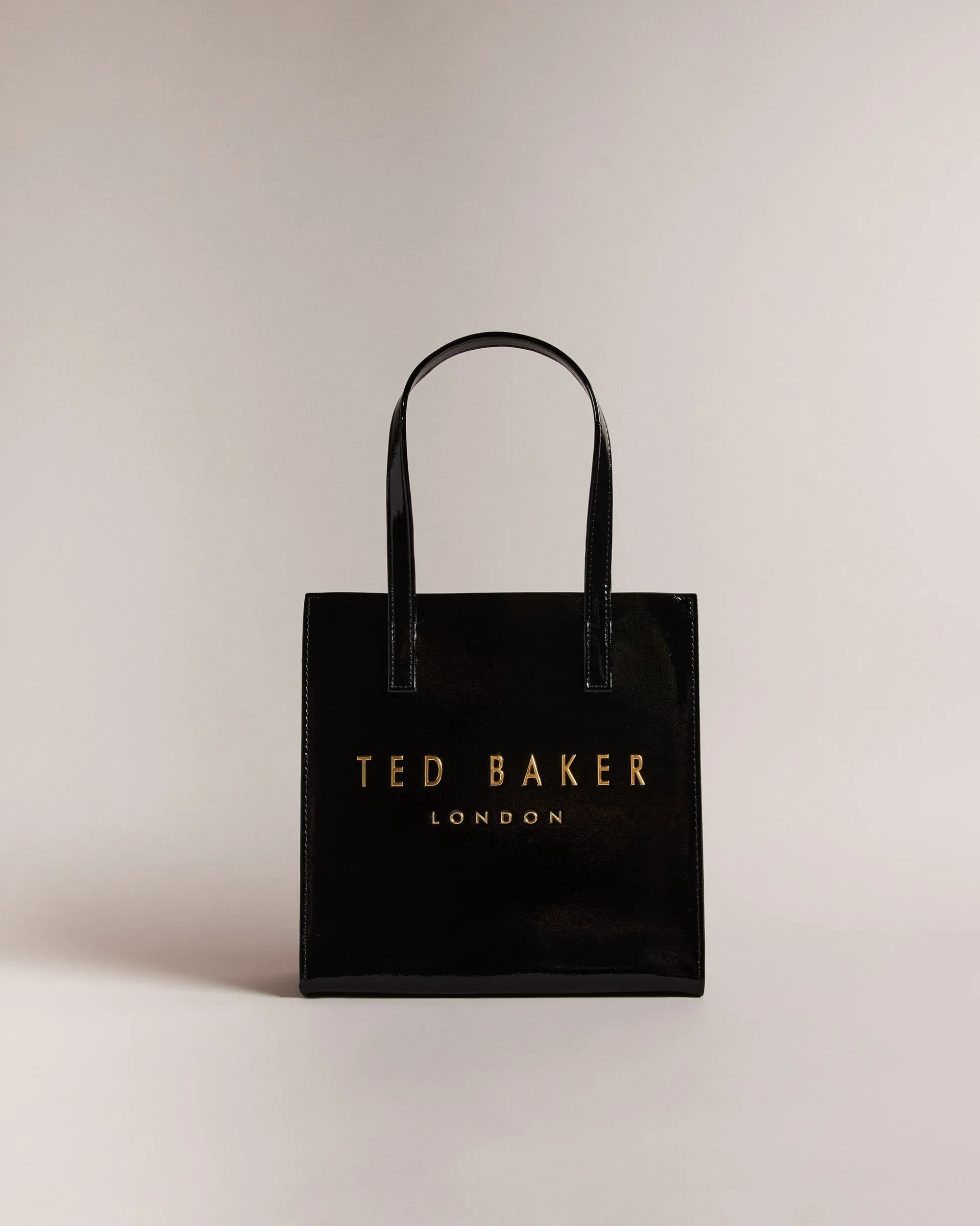 New Lobster Limited Tragetaschen|Icon & Signature Taschen<Kleine Tragetasche mit Crinkle-Textur und Icon-Motiv