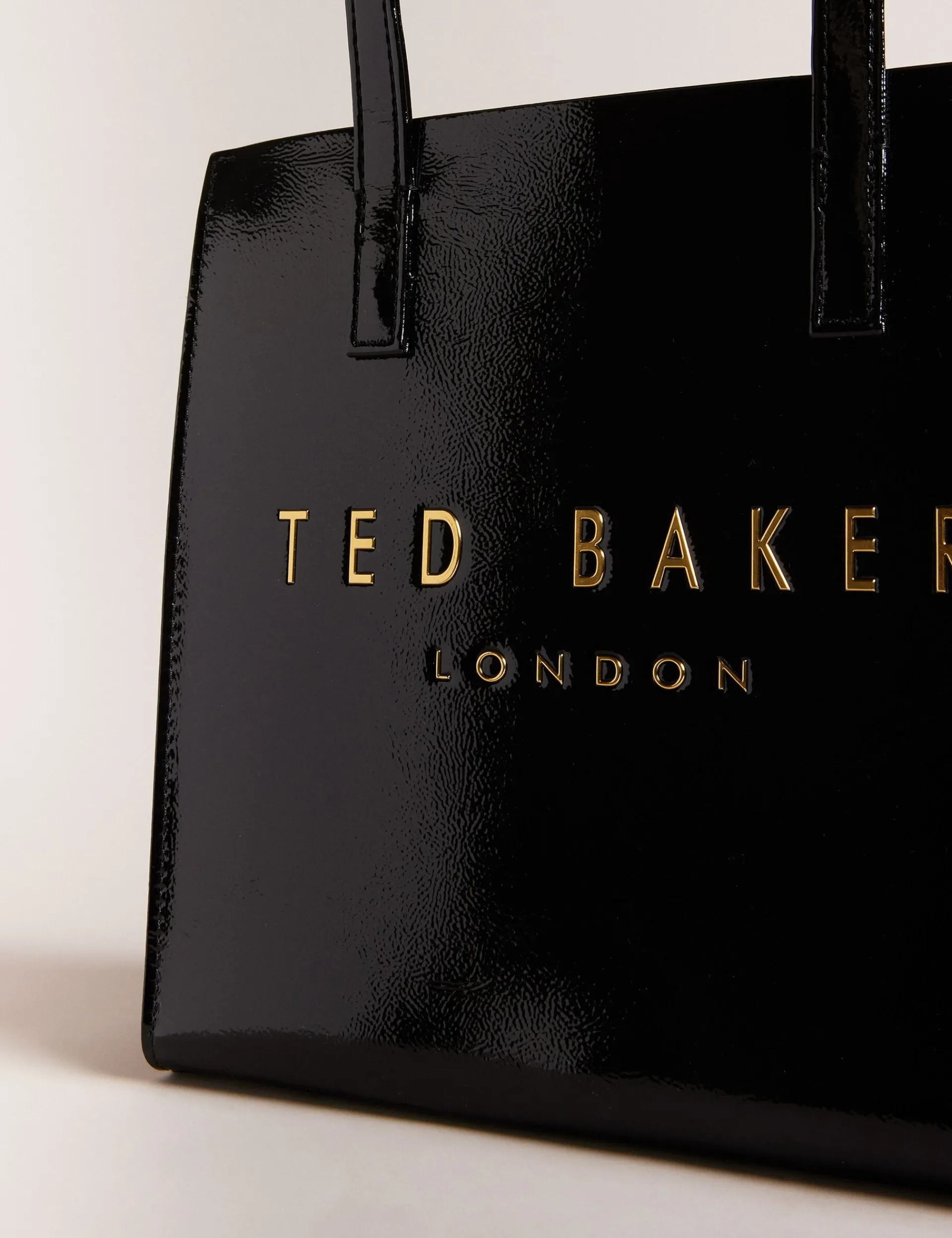 New Lobster Limited Tragetaschen|Icon & Signature Taschen<Kleine Tragetasche mit Crinkle-Textur und Icon-Motiv