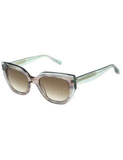 Licensee Mondottica Der Weihnachtsladen|Sonnenbrille<Klobige Cat-Eye-Sonnenbrille aus Acetat