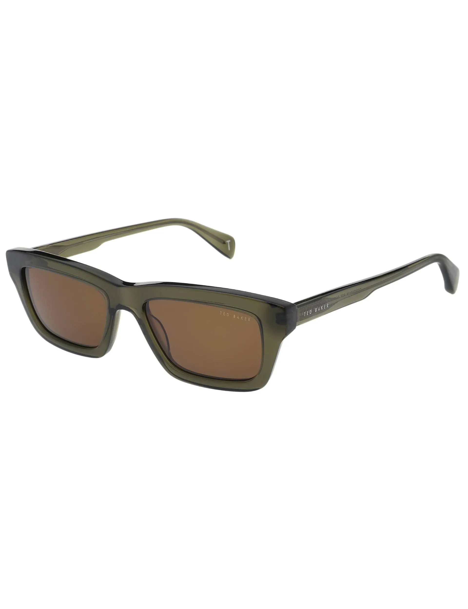 Licensee Mondottica Sonnenbrille|Sämtliches Zubehör<Klobige rechteckige Acetat-Sonnenbrille