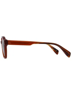 Herren Licensee Mondottica Sonnenbrille|Sämtliches Zubehör<Klobige runde Retro-Sonnenbrille