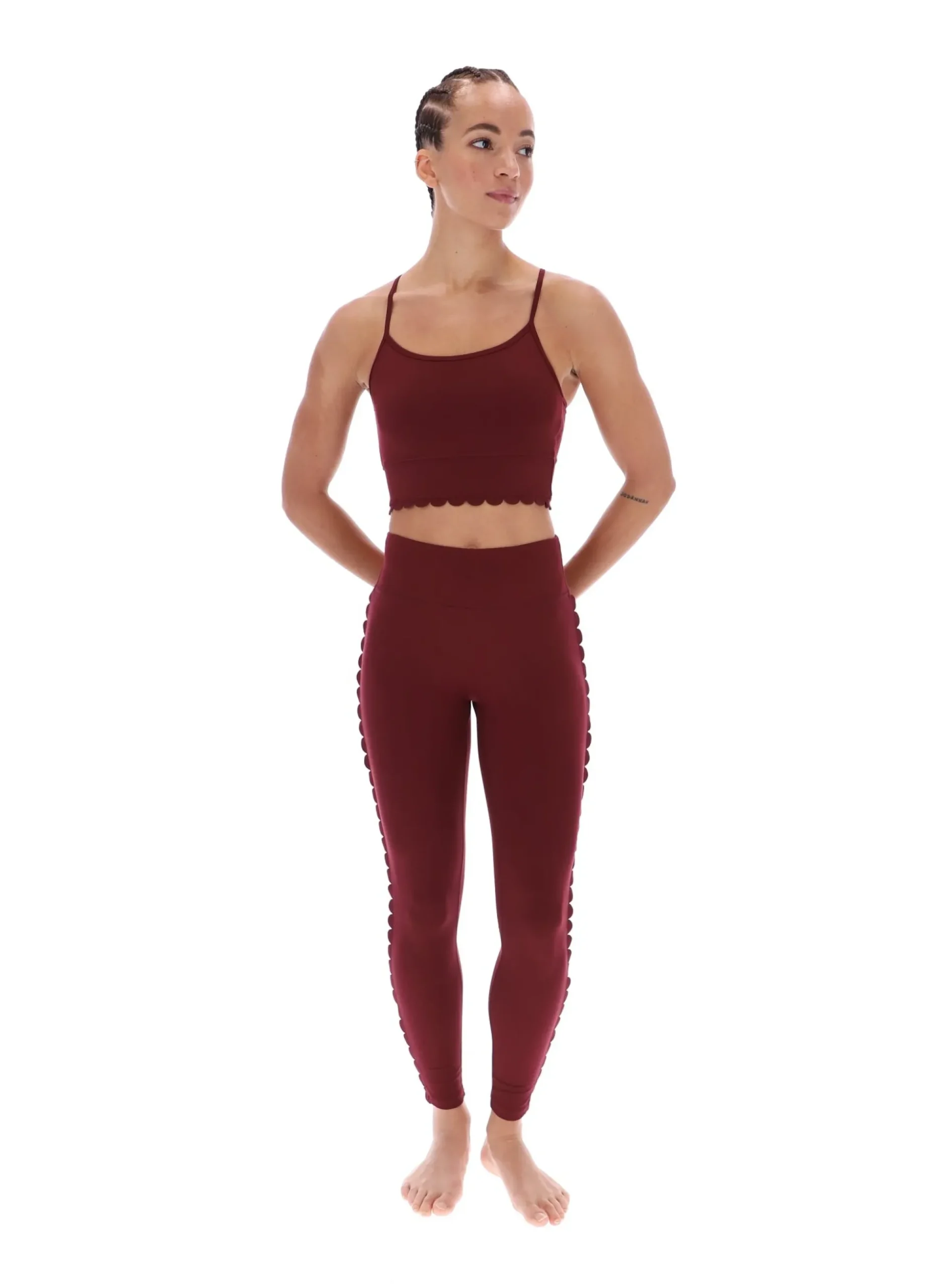 Licensee Batra Group Sportbekleidung<Komfortabler Yoga-Sport-BH mit Wellenkante