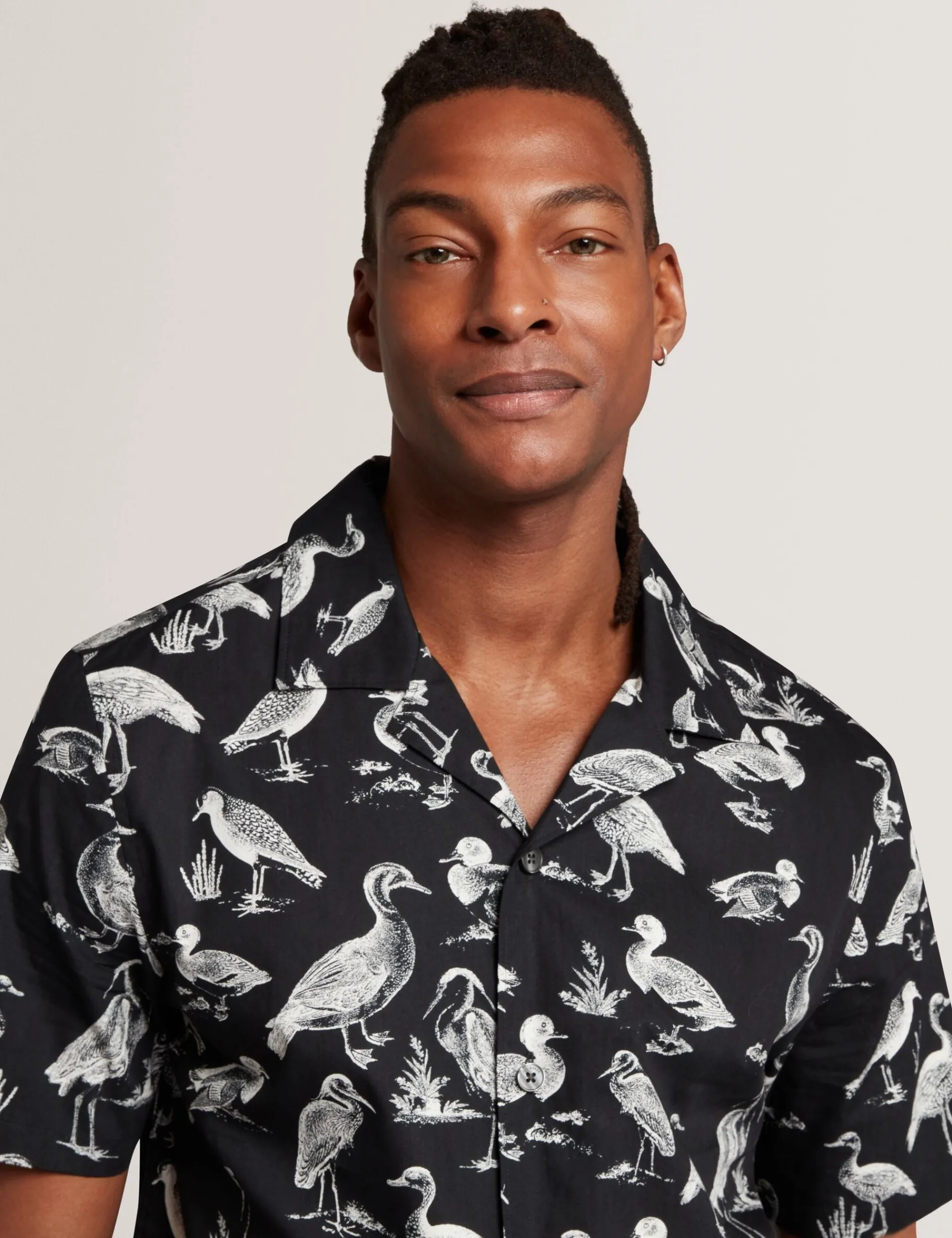 New Lobster Limited Shirts|Der Weihnachtsladen<Kurzarmhemd aus Baumwolle mit Entenmuster