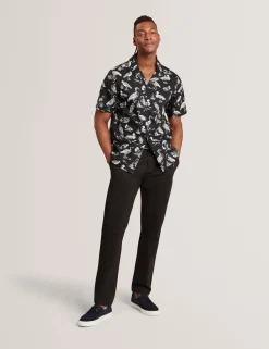 New Lobster Limited Shirts|Der Weihnachtsladen<Kurzarmhemd aus Baumwolle mit Entenmuster