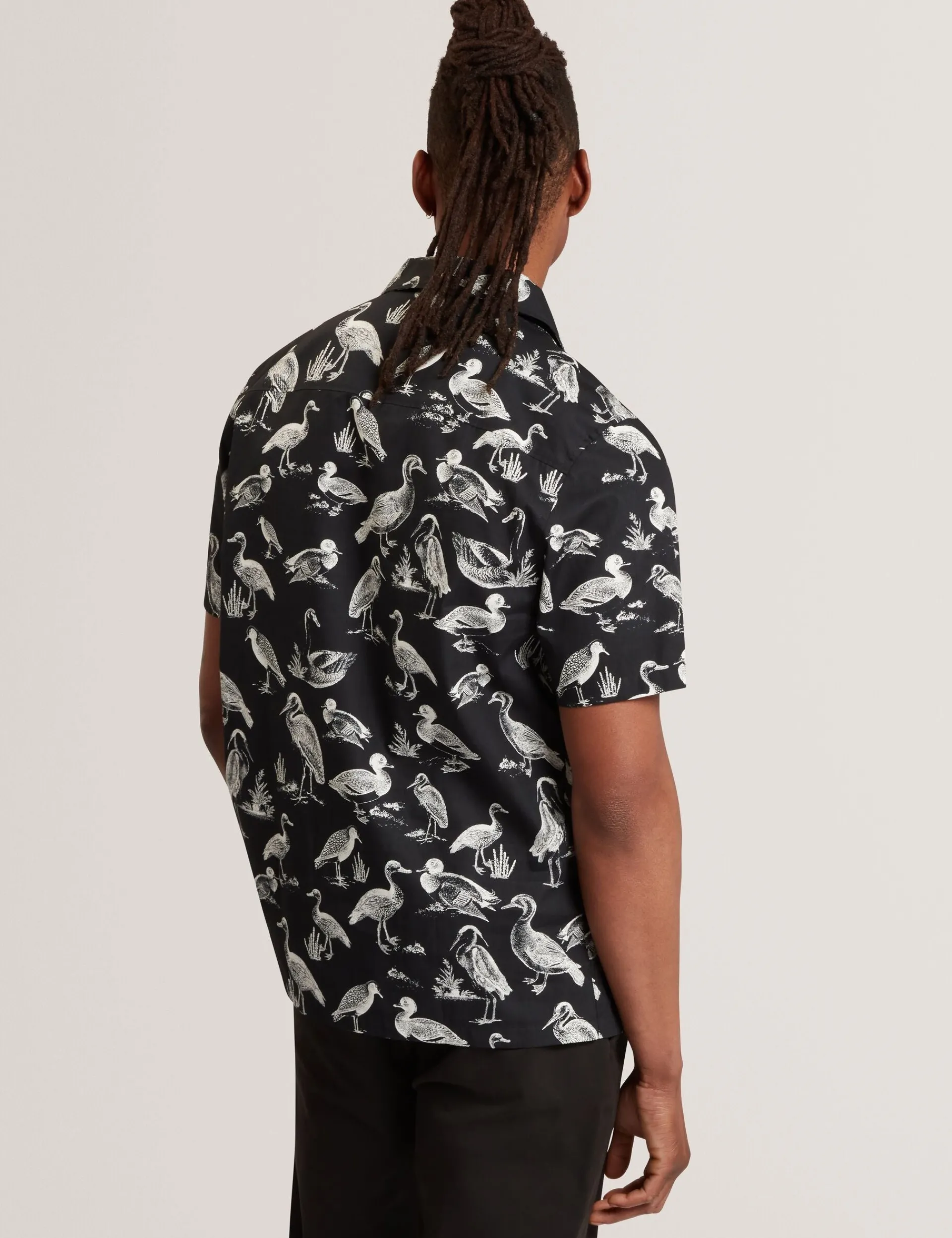 New Lobster Limited Shirts|Der Weihnachtsladen<Kurzarmhemd aus Baumwolle mit Entenmuster