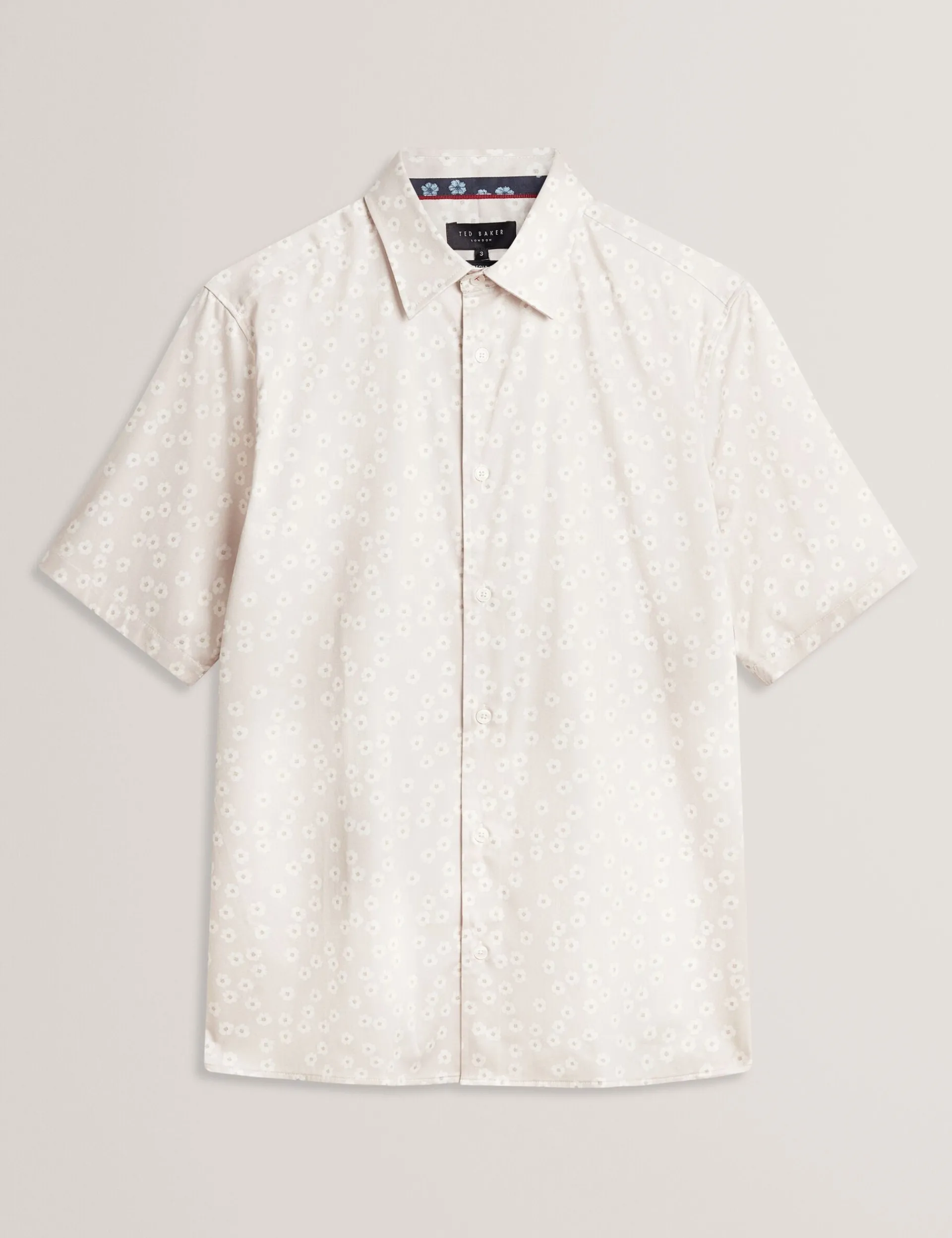 New Lobster Limited Shirts|Der Weihnachtsladen<Kurzarmhemd aus Baumwolle mit Mini-Blumenmuster