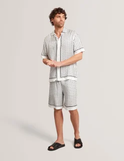 New Lobster Limited Shirts|Der Weihnachtsladen<Kurzarmhemd mit Bordürenprint