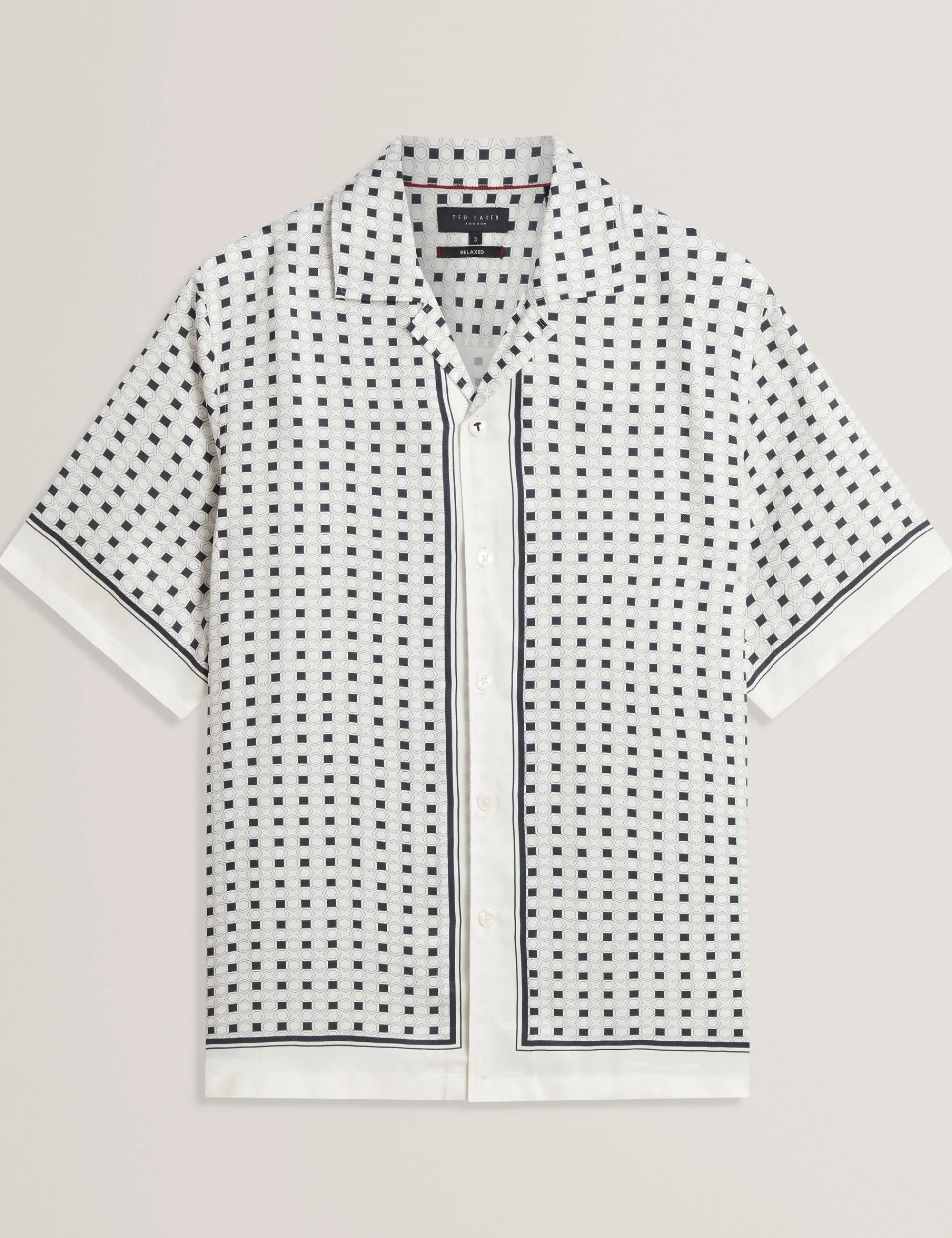 New Lobster Limited Shirts|Der Weihnachtsladen<Kurzarmhemd mit Bordürenprint