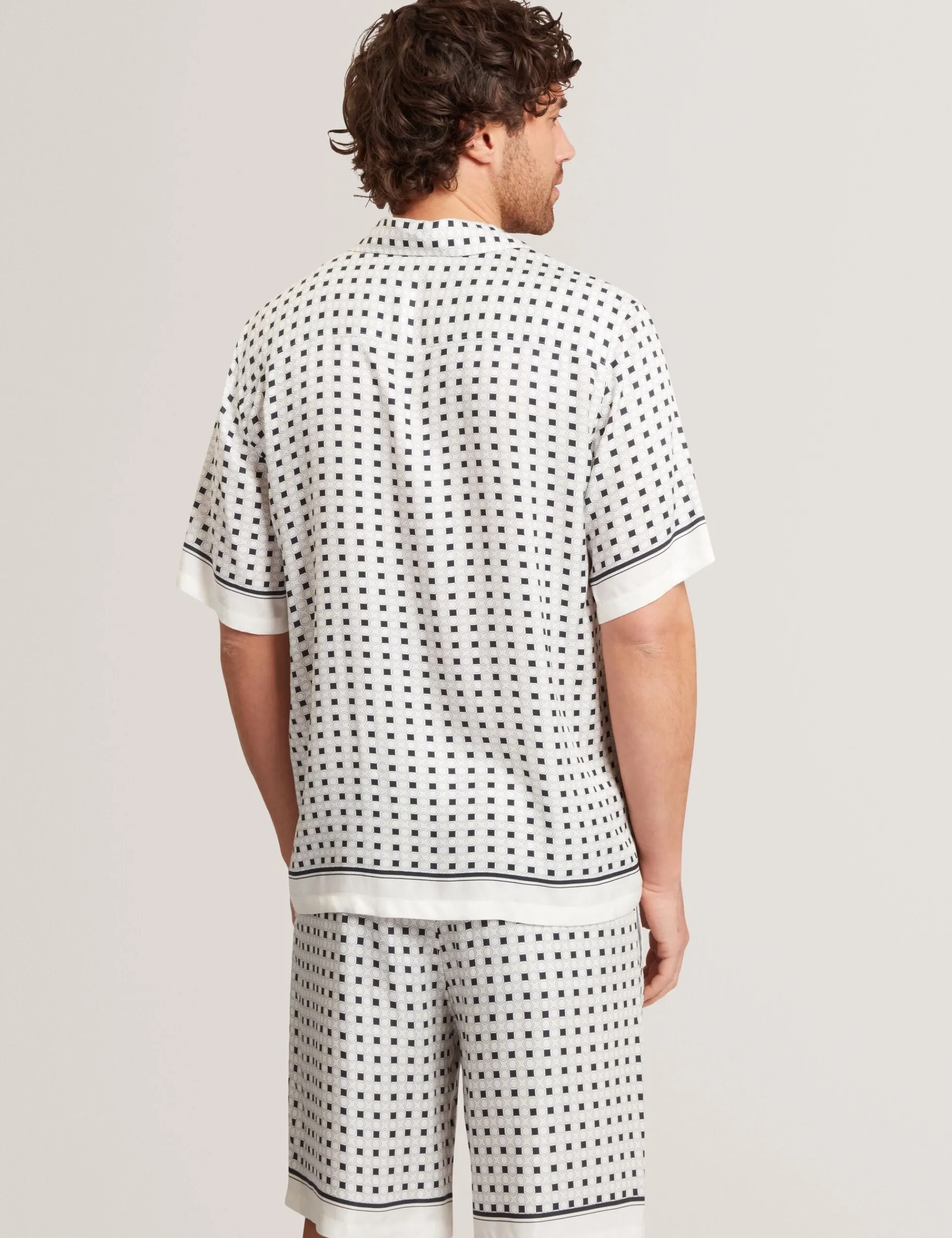 New Lobster Limited Shirts|Der Weihnachtsladen<Kurzarmhemd mit Bordürenprint