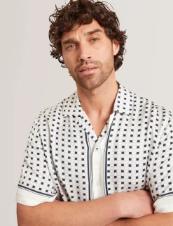 New Lobster Limited Shirts|Der Weihnachtsladen<Kurzarmhemd mit Bordürenprint