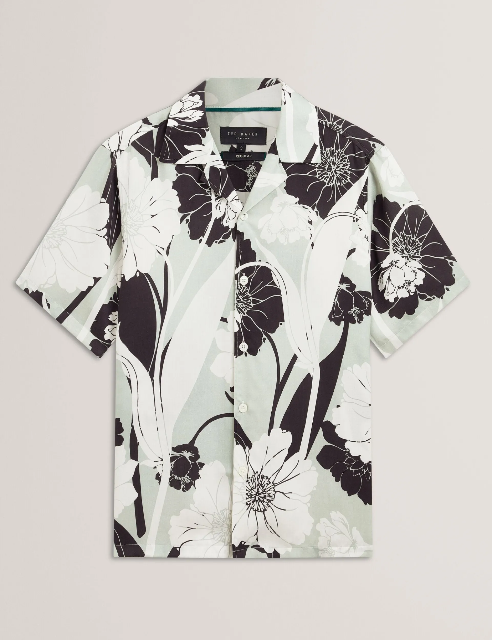 New Lobster Limited Shirts|Der Weihnachtsladen<Kurzarmhemd mit botanischem Print für den Resortbereich