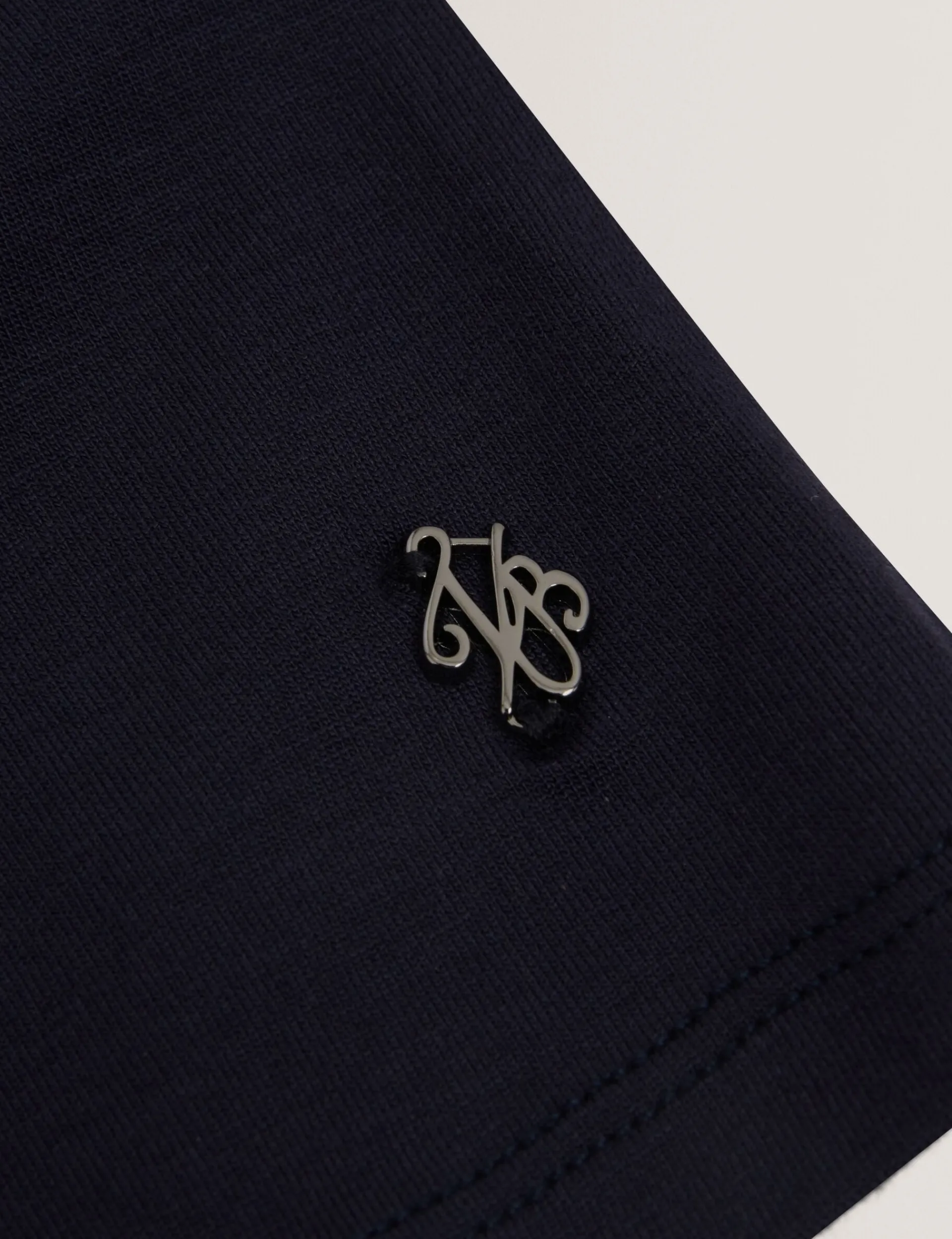 New Lobster Limited Oberteile & Blusen|Luftiger Blues Bearbeiten<Kurzarm-T-Shirt mit weichem Griff und figurbetonter Passform