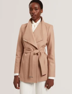 Damen New Lobster Limited Luxusgeschenke Für Damen|Mäntel Und Jacken<Kurzer Wollmantel mit Gürtel