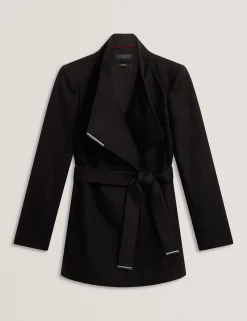 Damen New Lobster Limited Luxusgeschenke Für Damen|Mäntel Und Jacken<Kurzer Wollmantel mit Gürtel