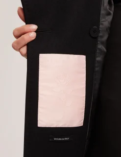 Damen New Lobster Limited Luxusgeschenke Für Damen|Mäntel Und Jacken<Kurzer Wollmantel mit Gürtel