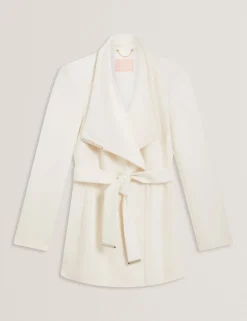 Damen New Lobster Limited Luxusgeschenke Für Damen|Mäntel Und Jacken<Kurzer Wollmantel mit Gürtel