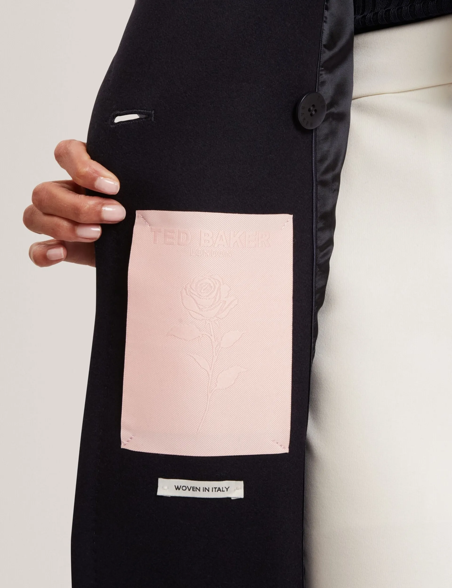 New Lobster Limited Mäntel Und Jacken|Arbeitskleidung<Kurzer Wollmantel mit Gürtel