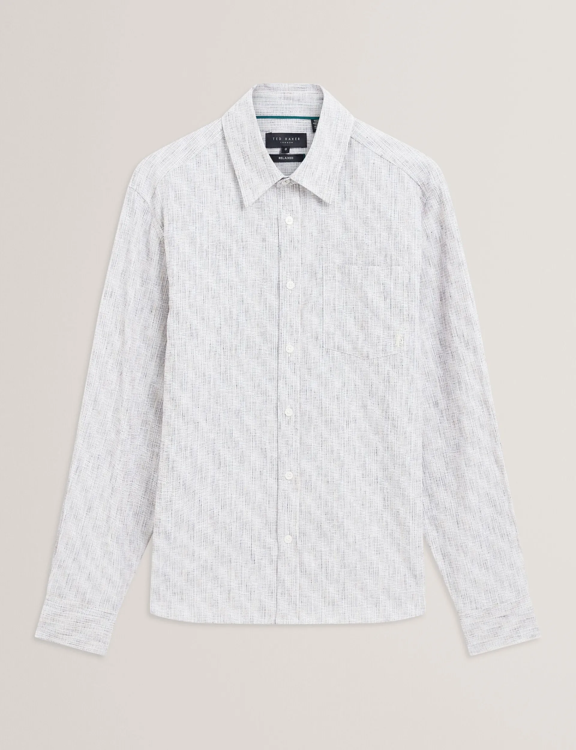 New Lobster Limited Shirts<Langarmhemd mit lässiger Grindle-Textur