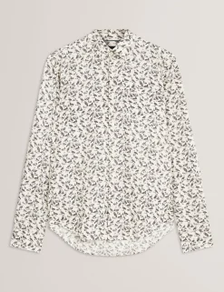 New Lobster Limited Shirts|Festliche Kleidung<Langarm-Oxfordhemd mit Entenmuster