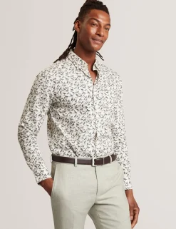 New Lobster Limited Shirts|Festliche Kleidung<Langarm-Oxfordhemd mit Entenmuster