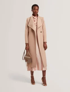 Damen New Lobster Limited Luxusgeschenke Für Damen|Mäntel Und Jacken<Langer Wollmantel mit Gürtel