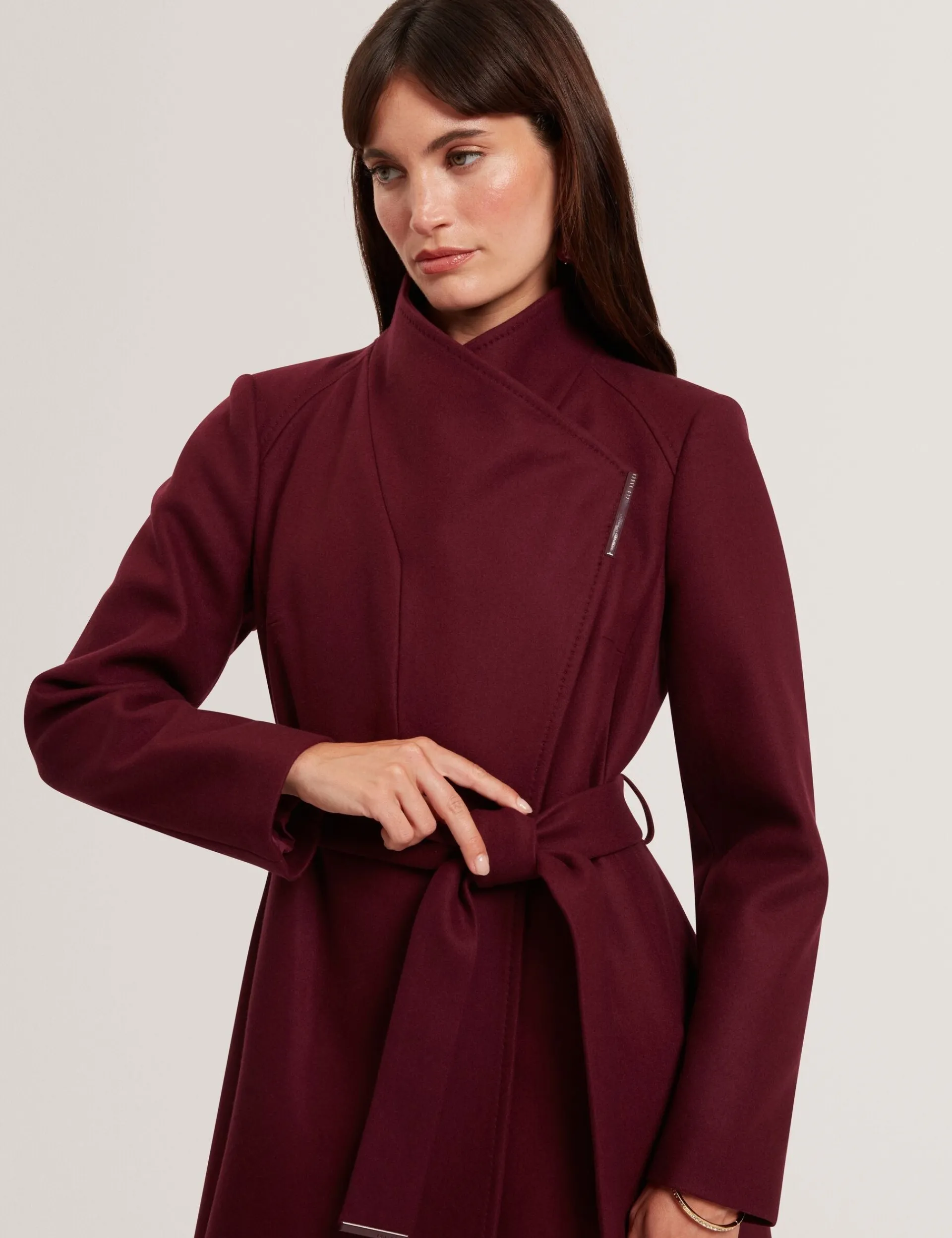 Damen New Lobster Limited Luxusgeschenke Für Damen|Mäntel Und Jacken<Langer Wollmantel mit Gürtel
