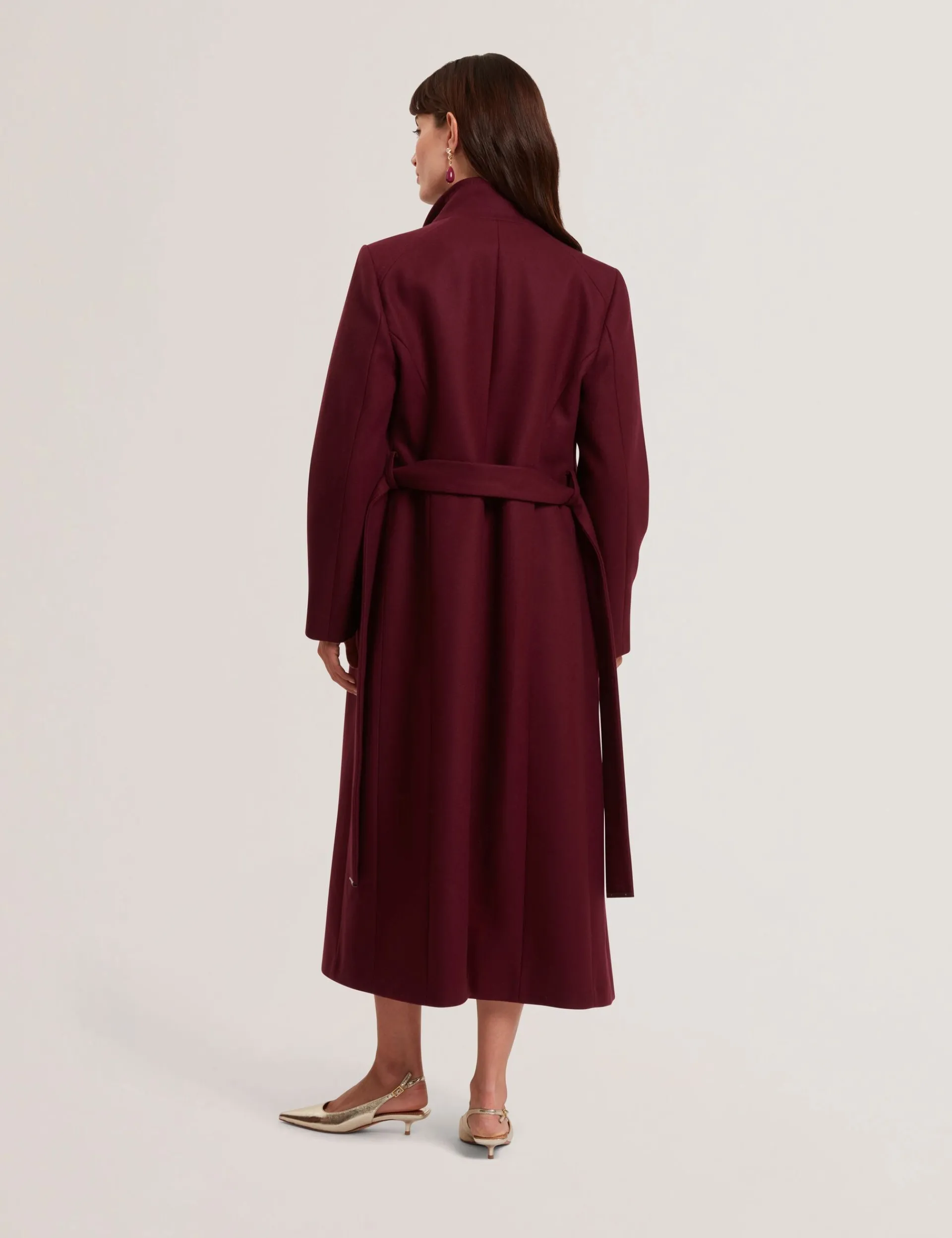 Damen New Lobster Limited Luxusgeschenke Für Damen|Mäntel Und Jacken<Langer Wollmantel mit Gürtel