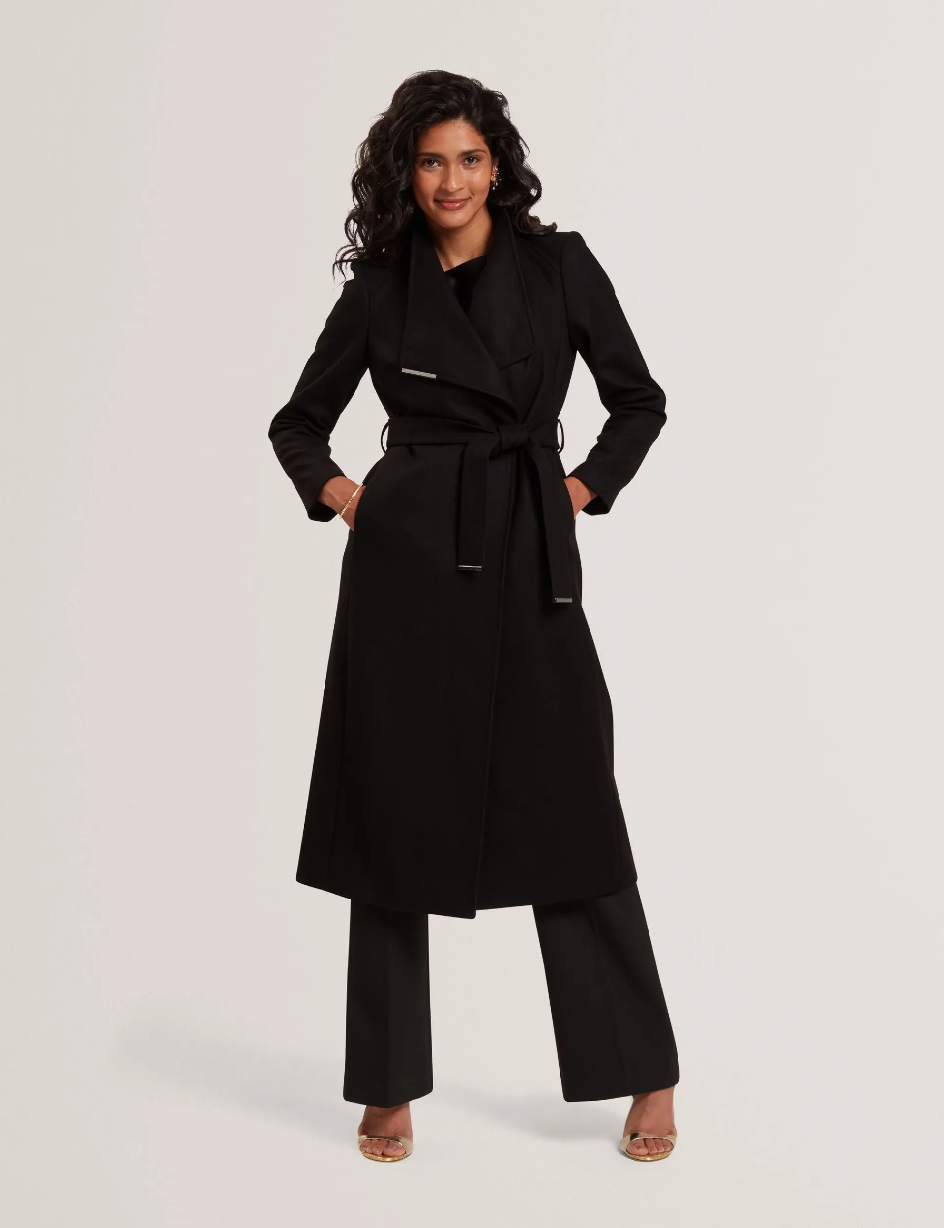 Damen New Lobster Limited Luxusgeschenke Für Damen|Mäntel Und Jacken<Langer Wollmantel mit Gürtel