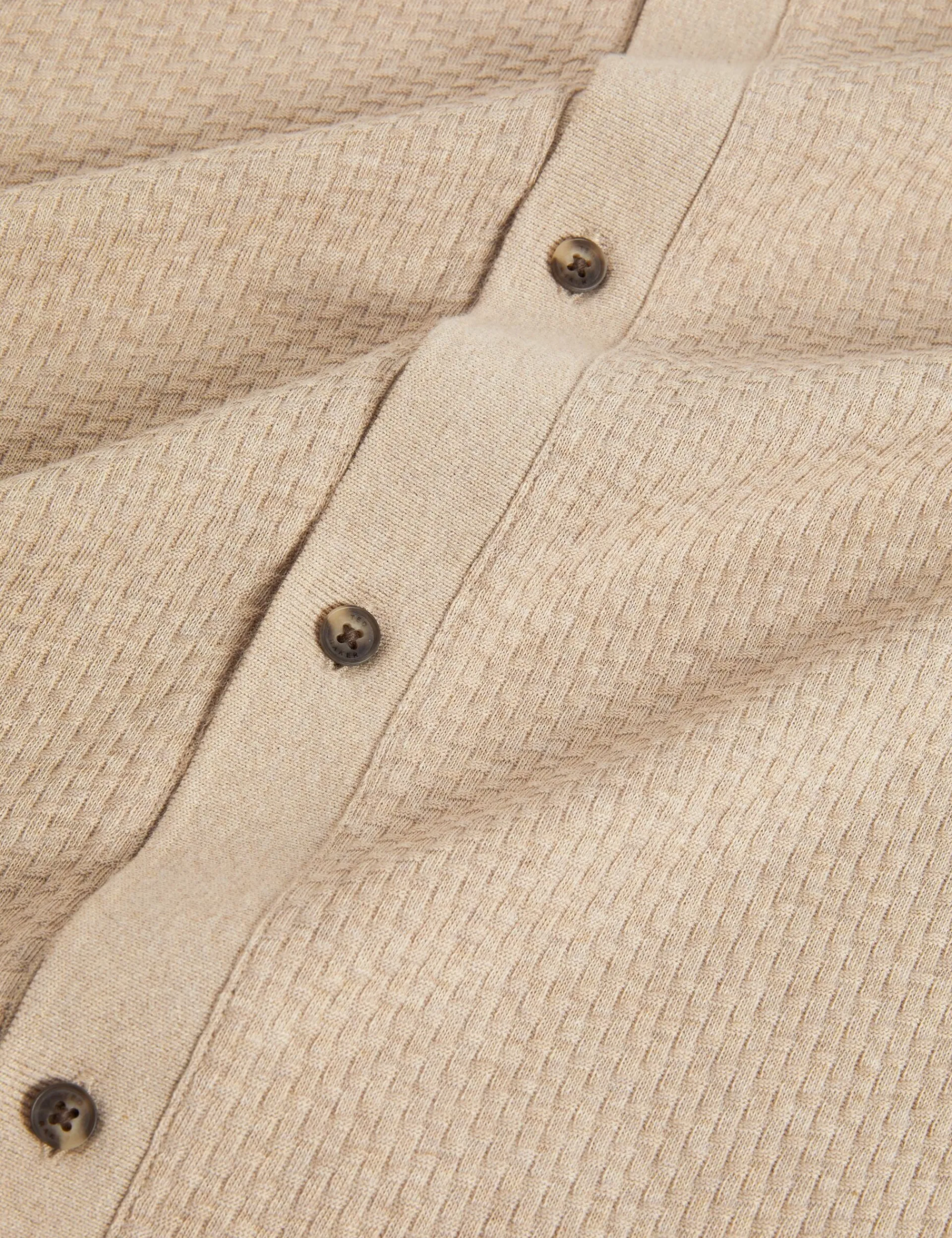 New Lobster Limited Breezy Blues Bearbeiten|Oberteile & T-Shirts<Langärmliges, strukturiertes Poloshirt mit Knopfleiste