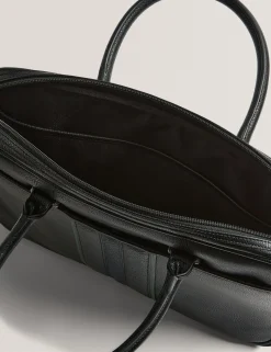 New Lobster Limited Arbeitskleidung|Laptop- Und Arbeitstaschen<Laptoptasche aus Kunstleder mit Streifenmuster