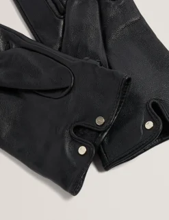 New Lobster Limited Hüte, Handschuhe & Schals|Sämtliches Zubehör<Lederhandschuhe mit Schnallenbündchen