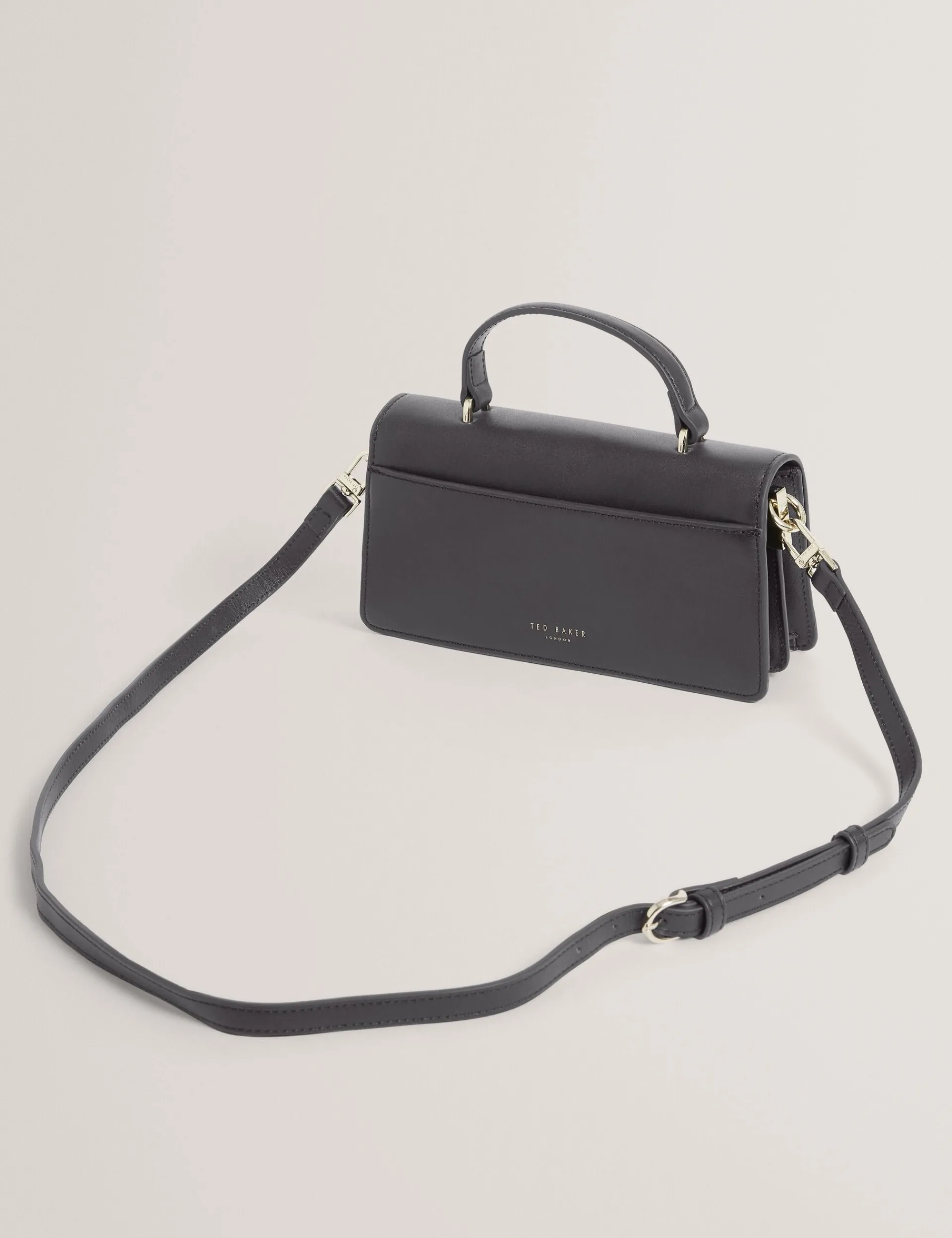 Damen New Lobster Limited Umhängetaschen|Luxusgeschenke Für Damen<Lederhandtasche mit länglichem Henkel und Bar-Detail
