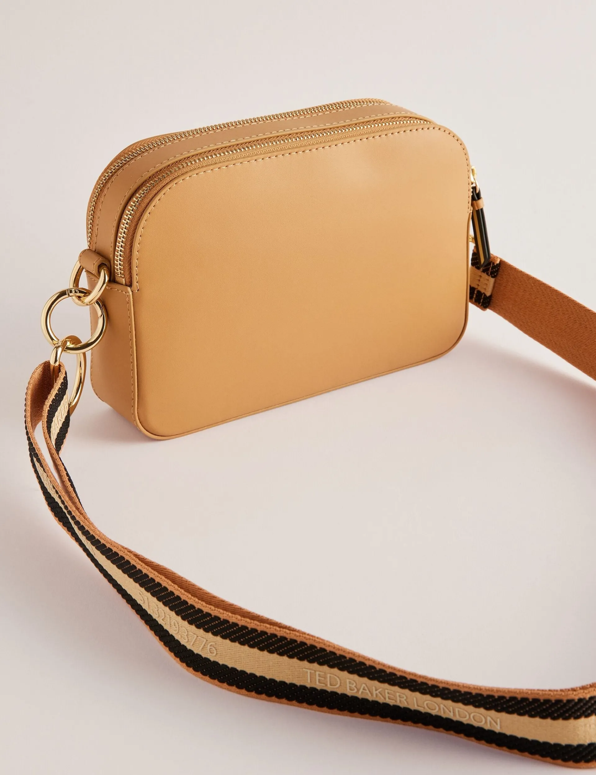 New Lobster Limited Umhängetaschen|Icon & Signature Taschen<Leder-Umhängetasche mit doppeltem Reißverschluss für Kameras